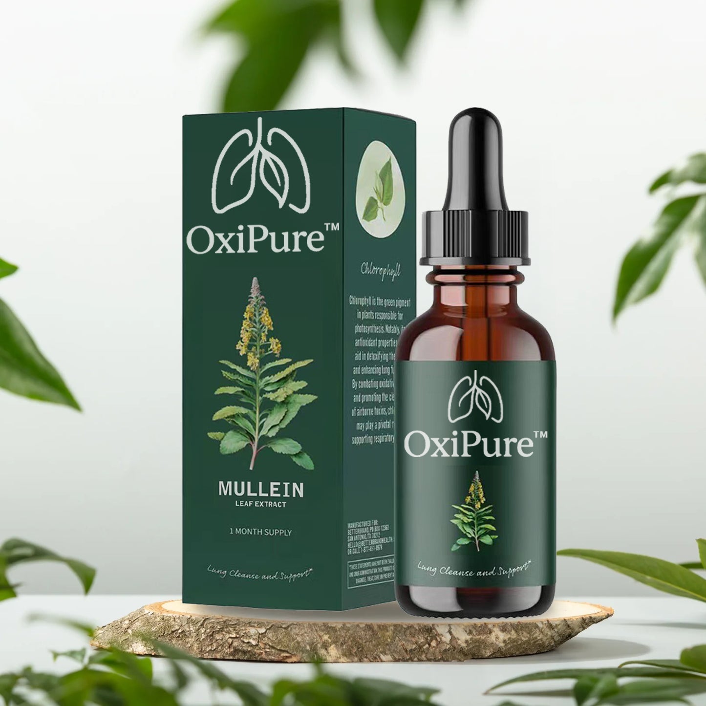 OxiPure™ Droppar | Eliminerar 95% av slembildning på 5 dagar