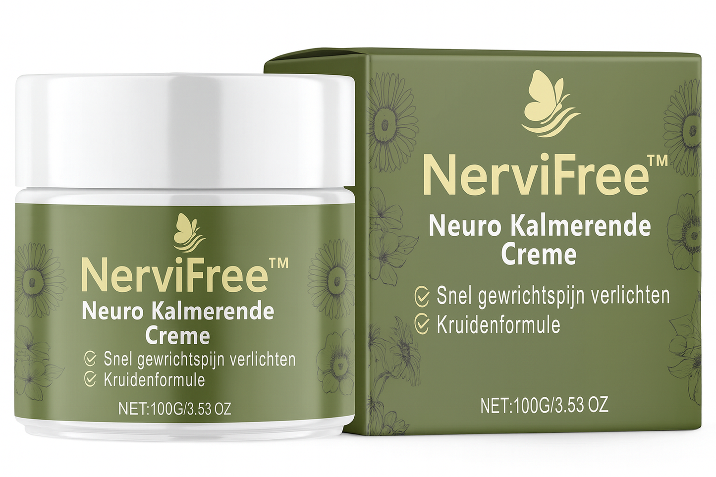 NerviFree™ Nervsmärtebalsam  Lindra brännande nervsmärta  redan inom 24 timmar